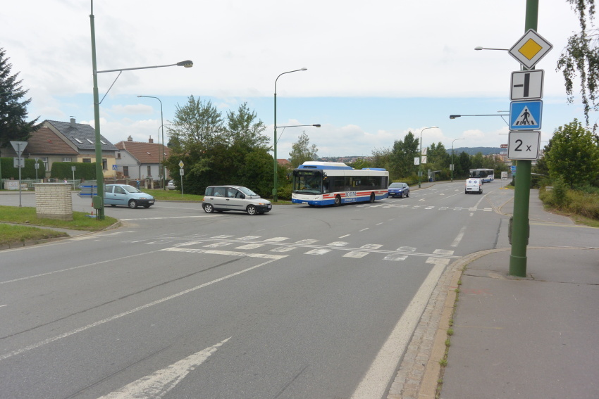 hrotovicka provizorni kruhovy objezd trebic RADNICE 1